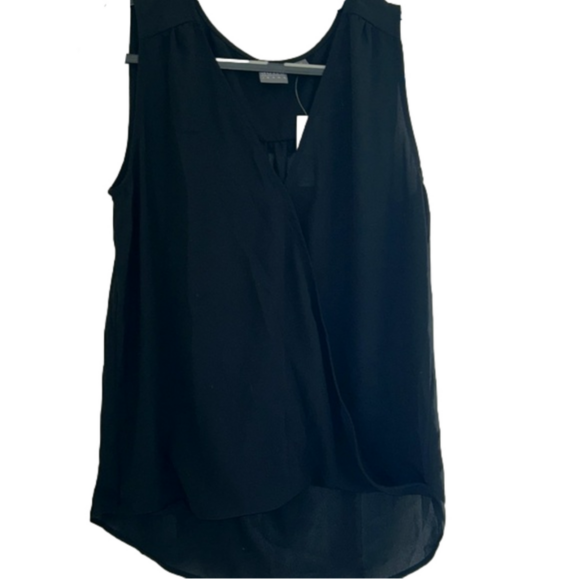 New York & Company Tops - NY&Co: Lovely, Black, Crossover Blouse: size M